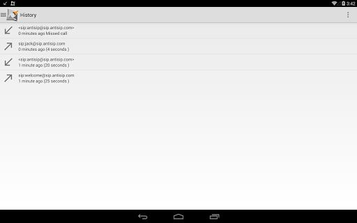 Voip By Antisip (+Video) 스크린샷 2