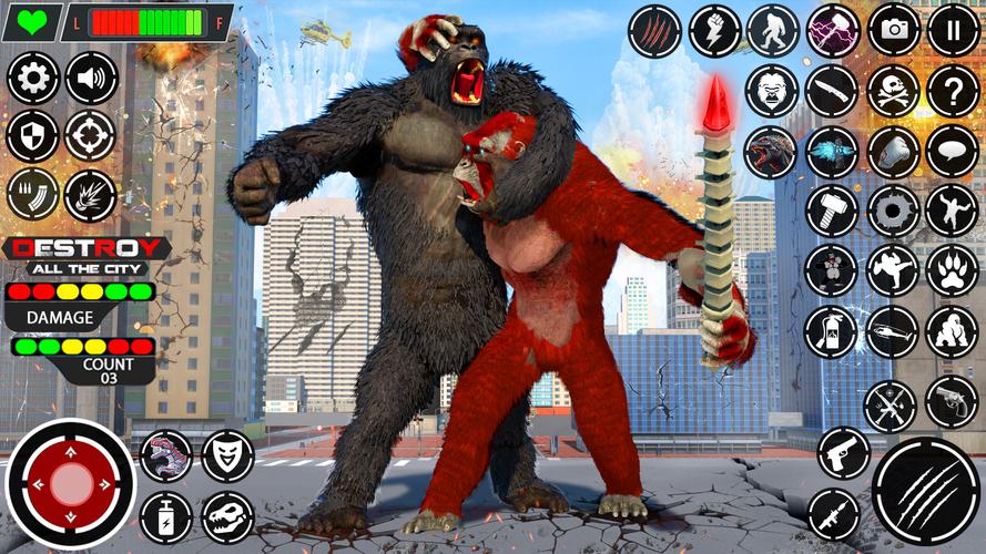 Giant Gorilla Bigfoot Monster স্ক্রিনশট 0