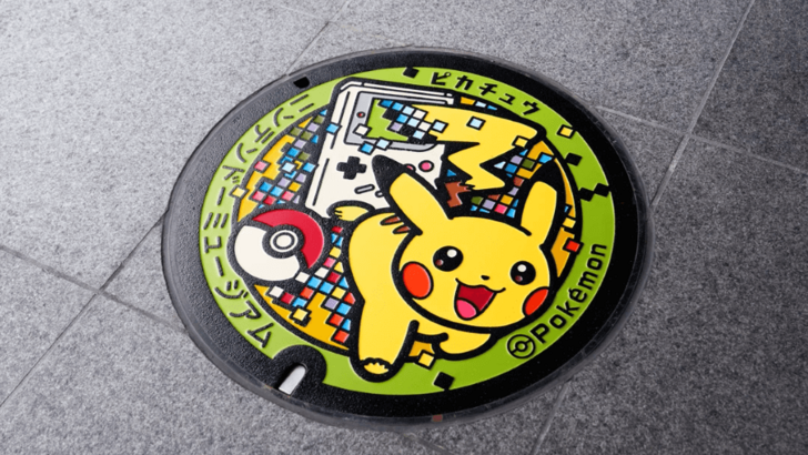 Pikachu Manhole Cover