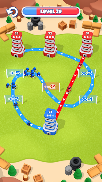 Tower War - Tactical Conquest 螢幕截圖 0
