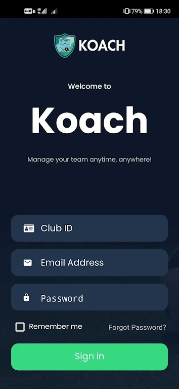 Koach Hub स्क्रीनशॉट 0