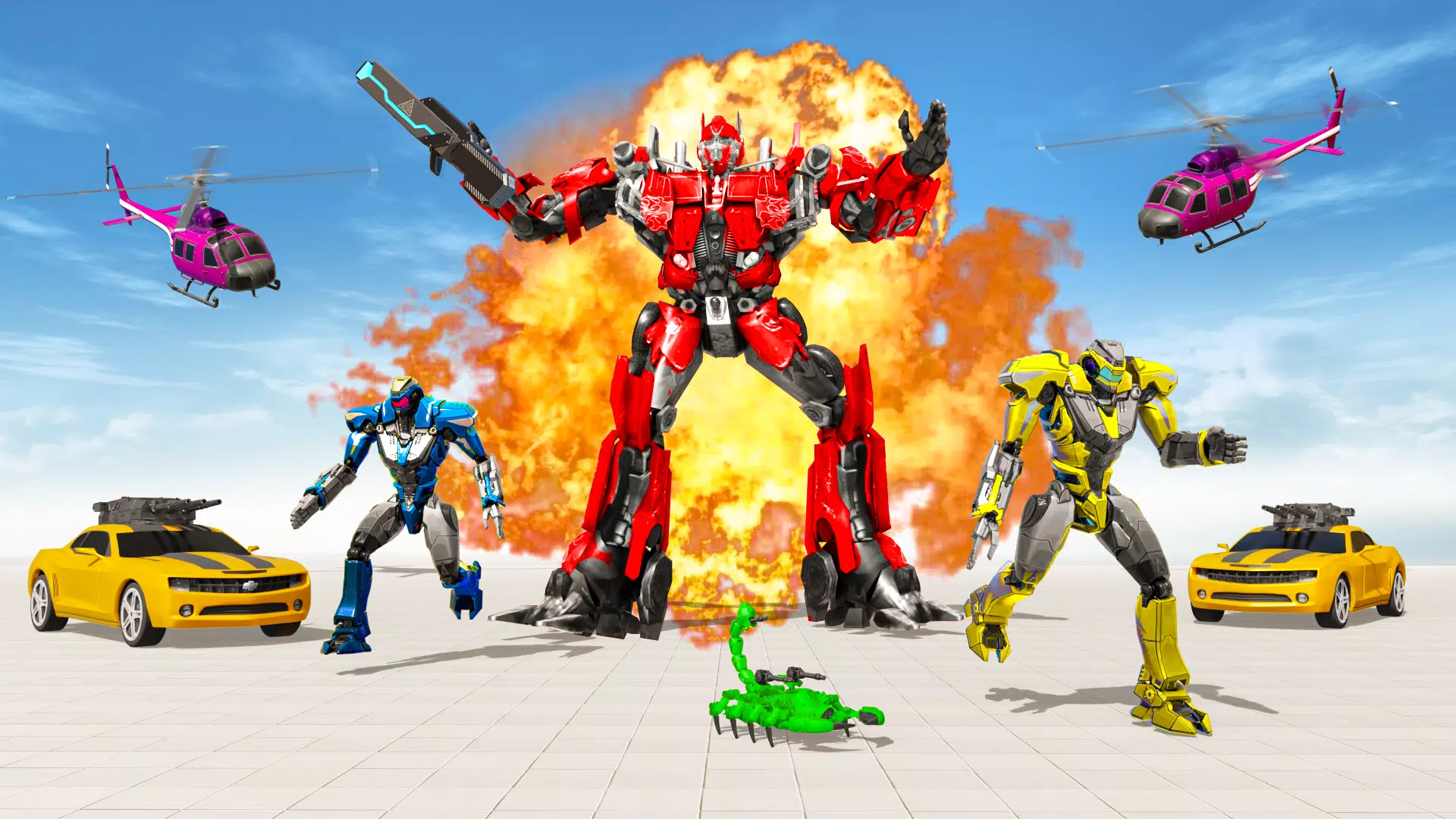 Jet Robot Car Transform 3D ภาพหน้าจอ 1
