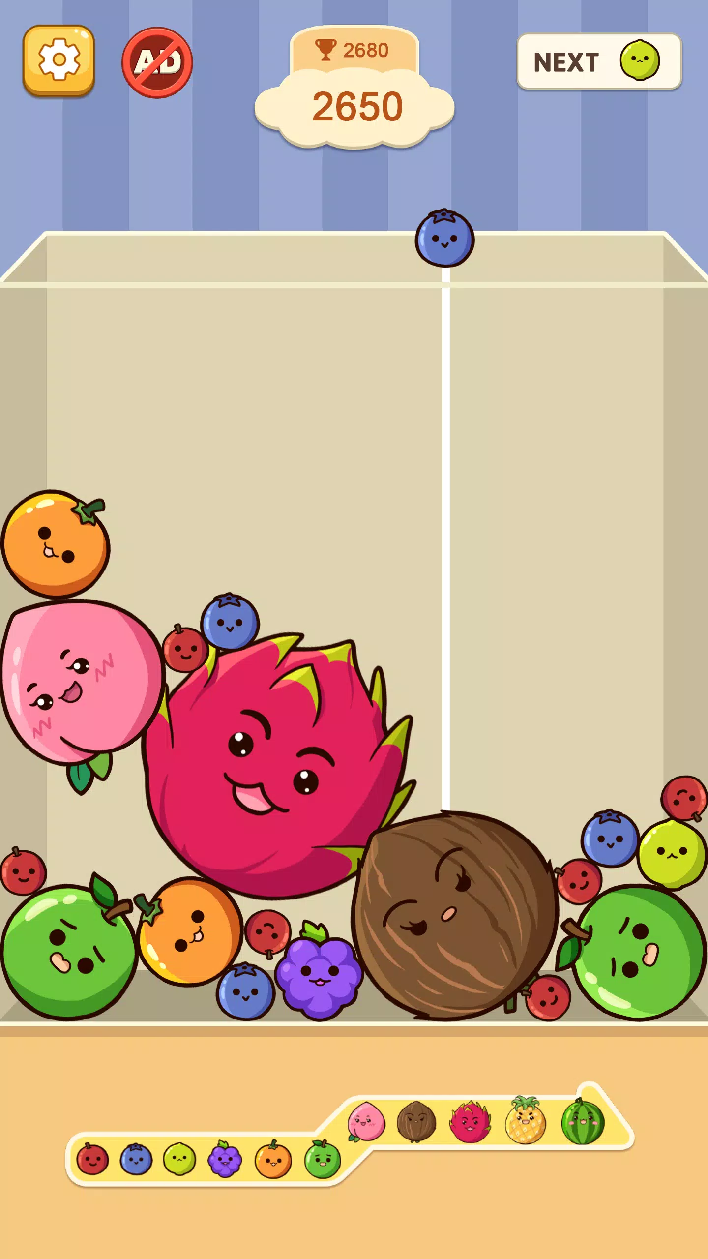 Fruit Merge: Juicy Drop Game Screenshot 2