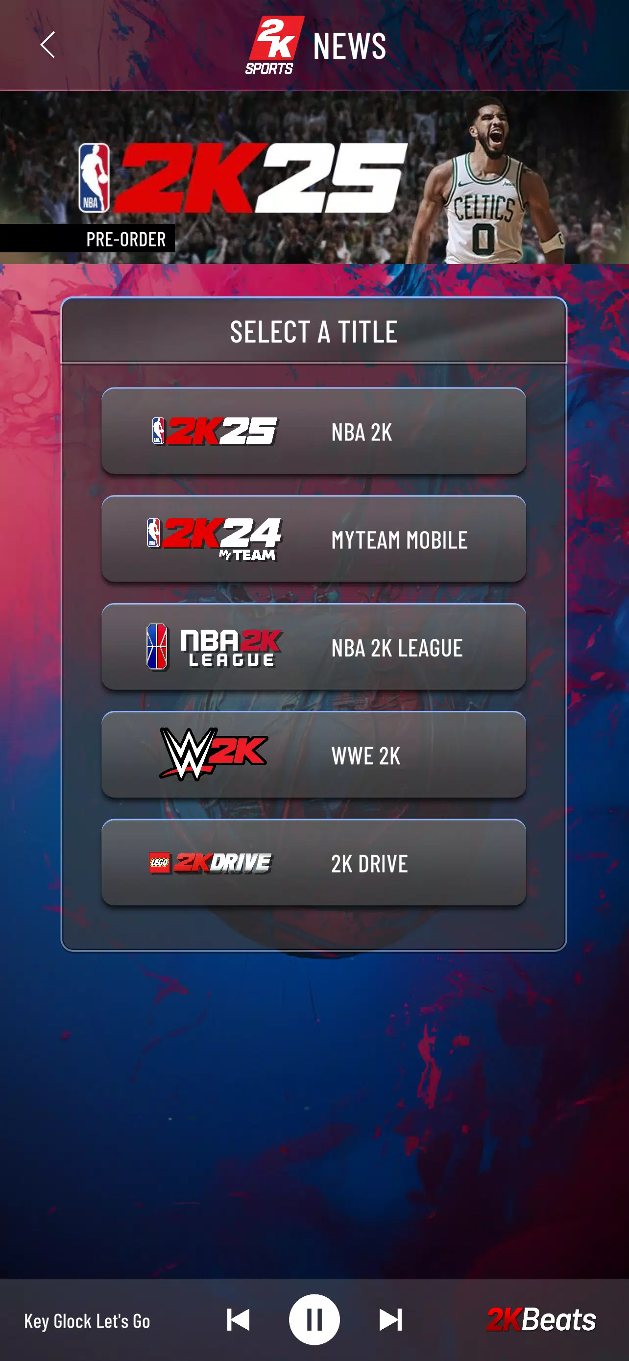 MyNBA 2K Companion App 스크린샷 0
