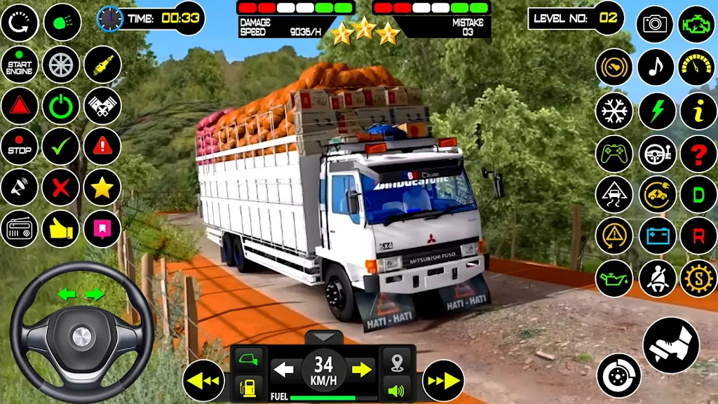 US Mud Truck Transport Game 3D Ảnh chụp màn hình 3