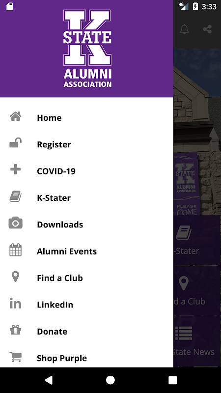 K-State Alumni Link for Life Captura de tela 0