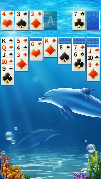 Solitaire - Dark Mode 스크린샷 2