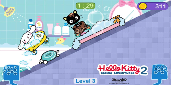 Hello Kitty games - car game应用截图第1张