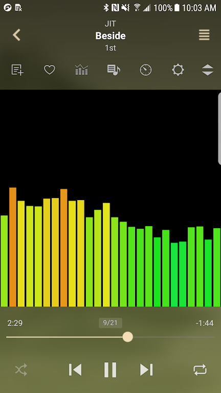 jetAudio+ Hi-Res Music Player Captura de pantalla 3