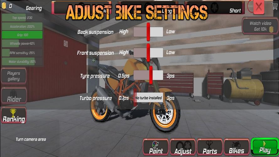 Drag Bikes 3 स्क्रीनशॉट 2