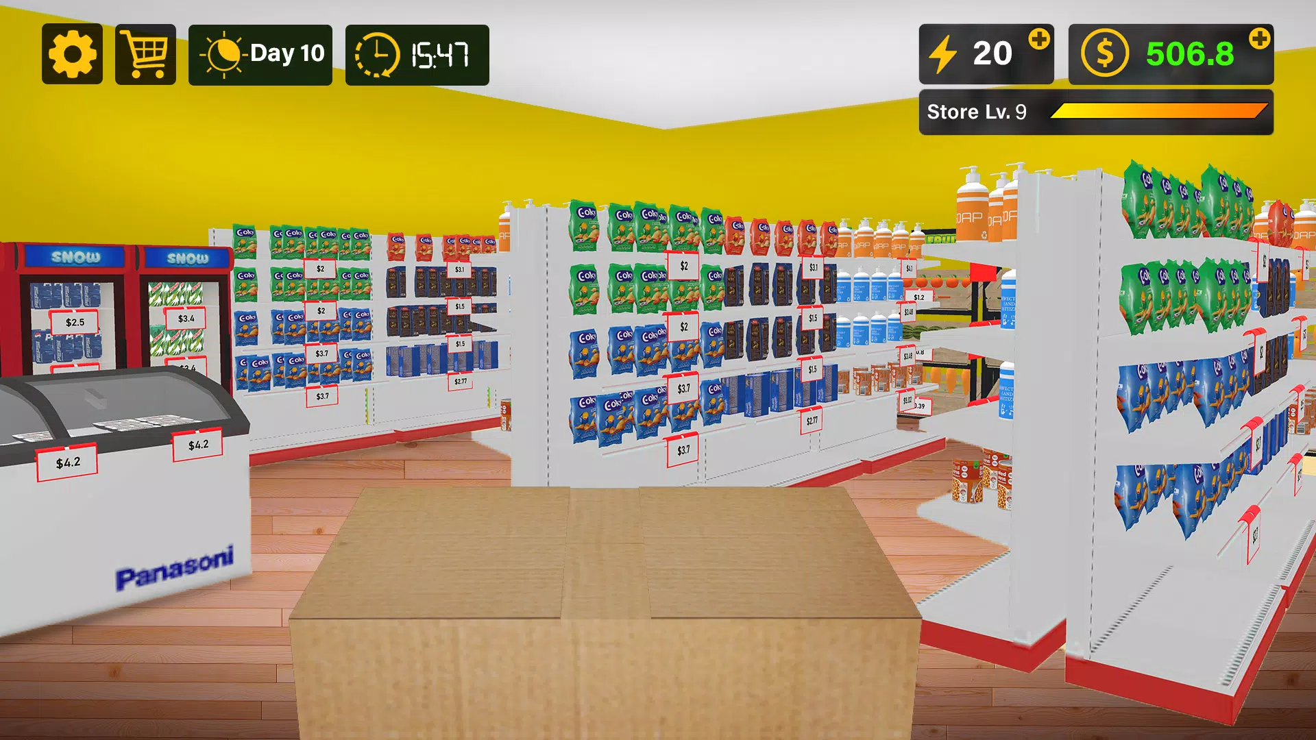 Supermarket 3D Simulation Game Schermafbeelding 2