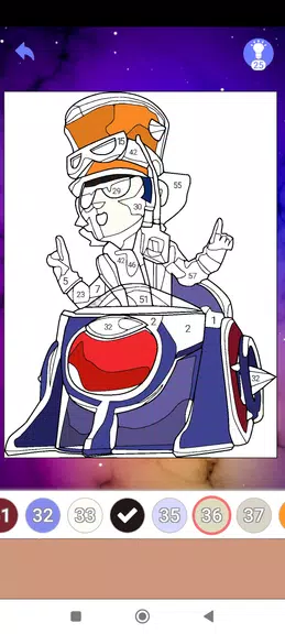 Coloring Book of Brawl S. Fans Captura de pantalla 0