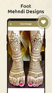 Bridal Mehndi Design App Captura de tela 3