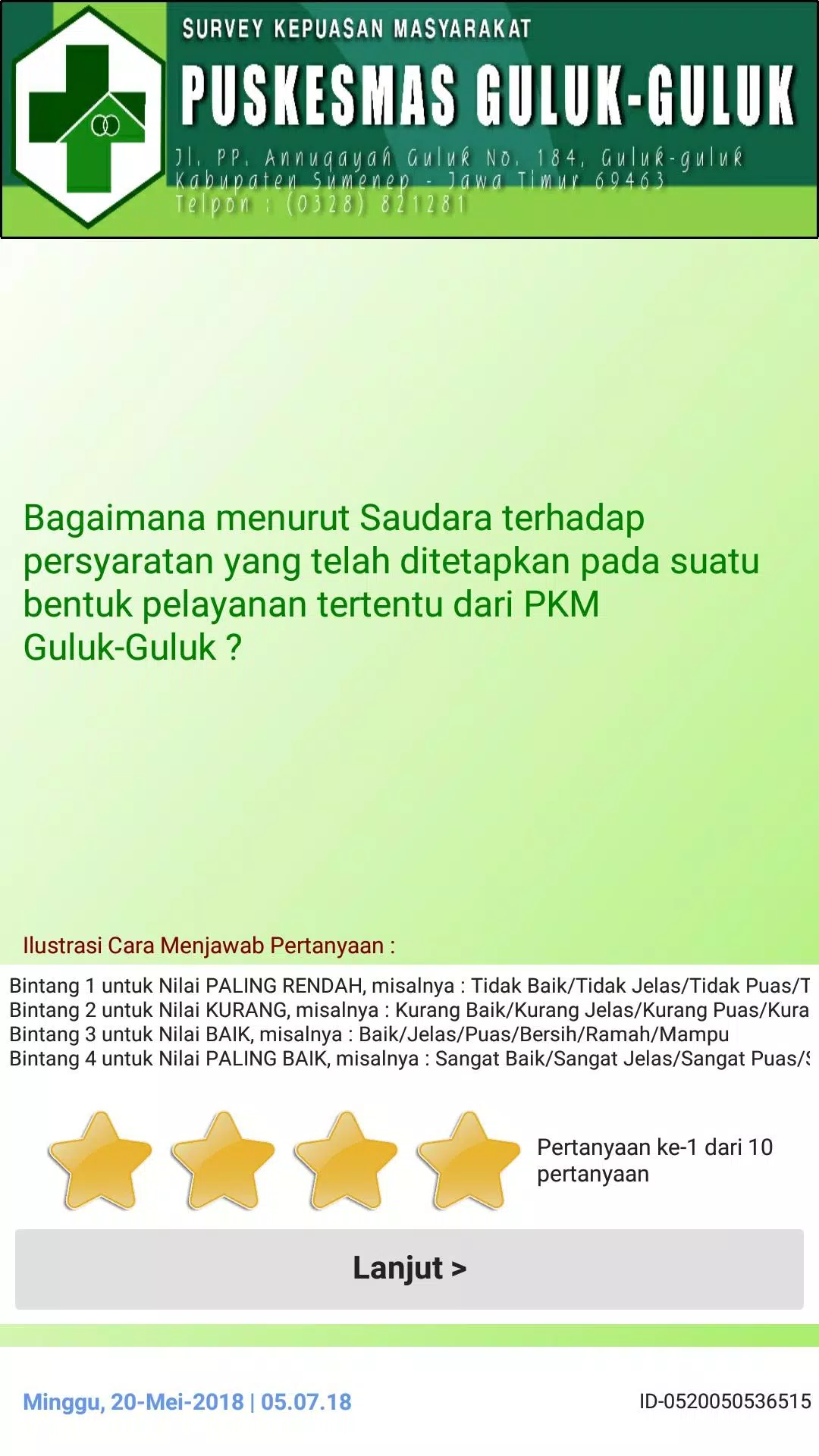 SIMANTAP PUAS Screenshot 1