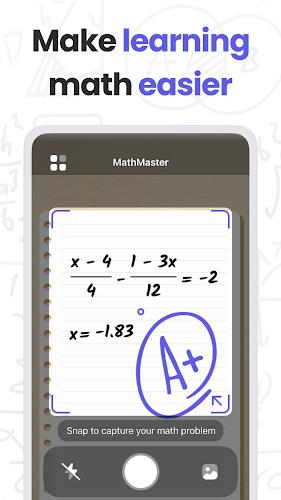 MathMaster: Math Solver & Help 螢幕截圖 3