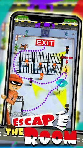 Thief Puzzle: Draw to Escape Tangkapan skrin 2