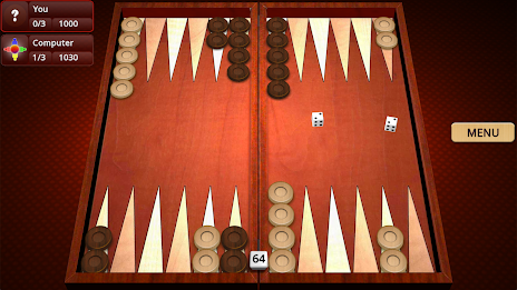 Backgammon Mighty Screenshot 1