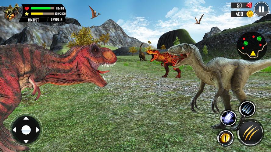Dinosaur Simulator 3d offline Captura de tela 1