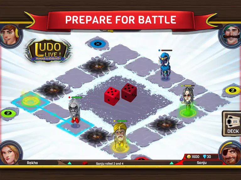 Ludo Live! Heroes & Strategy Скриншот 1