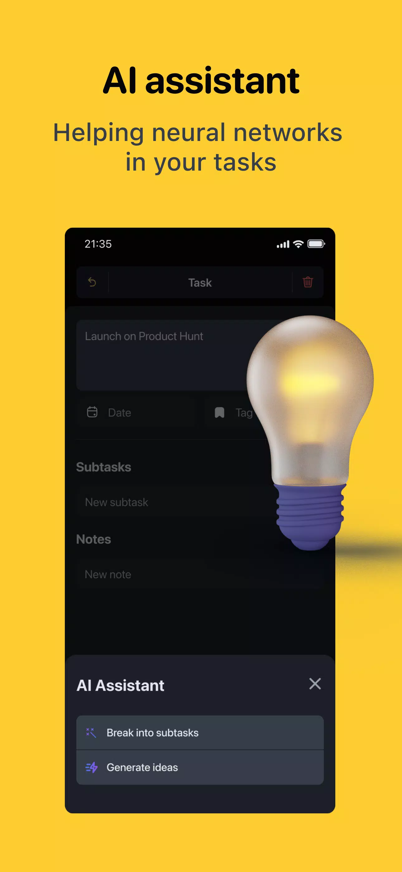Hubit Plan: task manager Ekran Görüntüsü 1