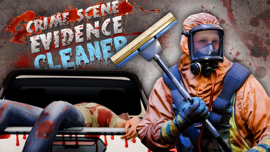 Crime Scene Evidence Cleaner Captura de pantalla 1