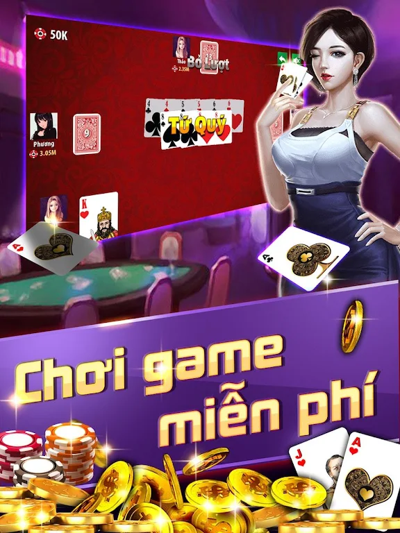 Sâm Lốc: Sam loc, choi sam loc, sâm - OFFLINE Captura de pantalla 2