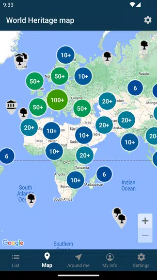 World Heritage - UNESCO List ภาพหน้าจอ 0