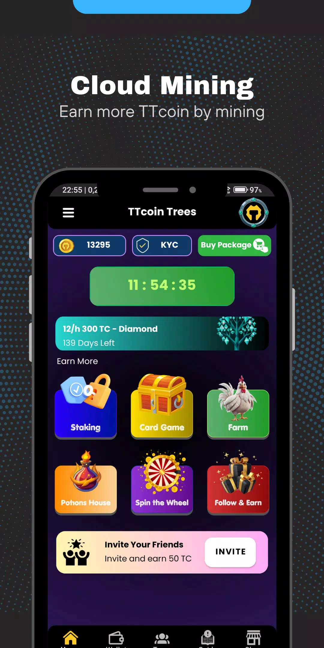 TTcoin Trees スクリーンショット 1