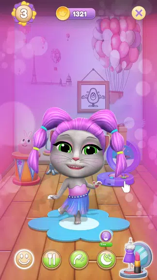 Virtual Pet Lily 2 - Cat Game Zrzut ekranu 1