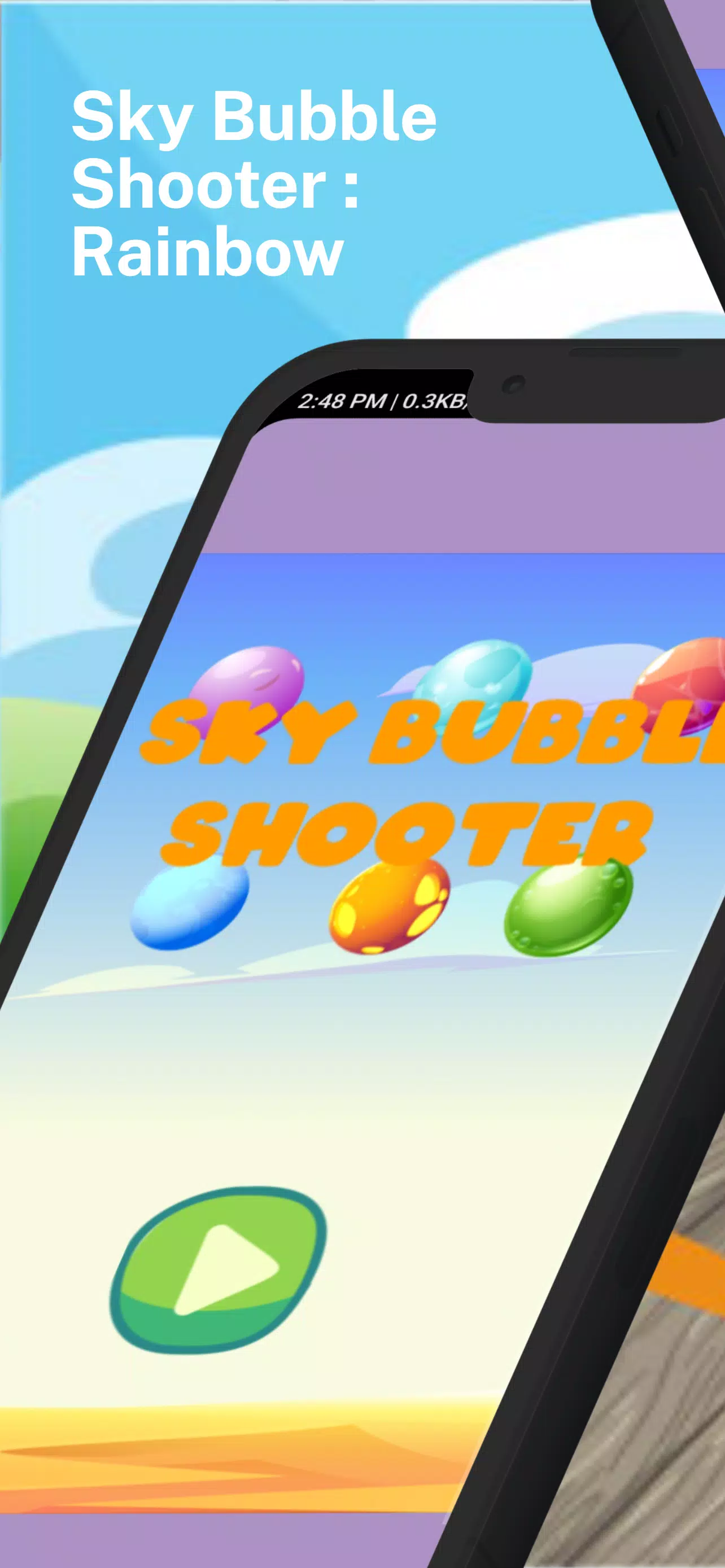 Schermata Sky Bubble Shooter : Rainbow 0