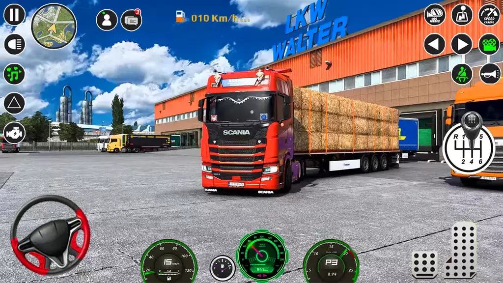 American Cargo City Driving 3D ภาพหน้าจอ 0