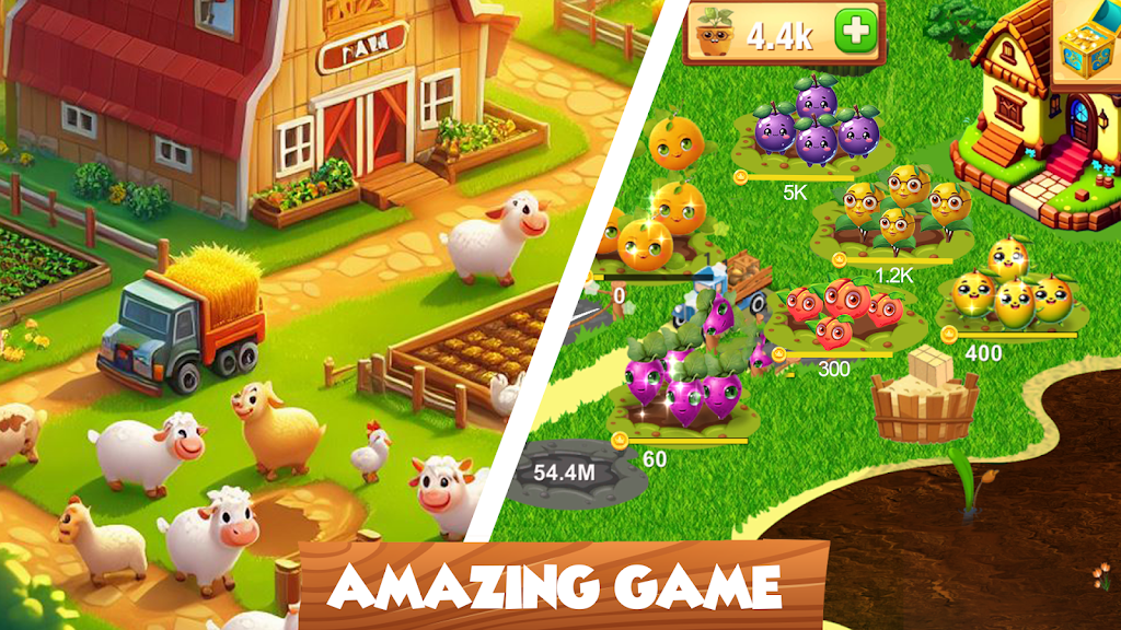 Happy Farm : Farming Challenge Screenshot 2