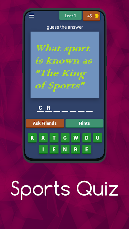 Sports Quiz Screenshot 0