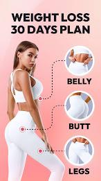 Schermata Weight Loss for Women: Workout 0