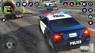 SUV Police Car Chase Thief Sim Screenshot 2