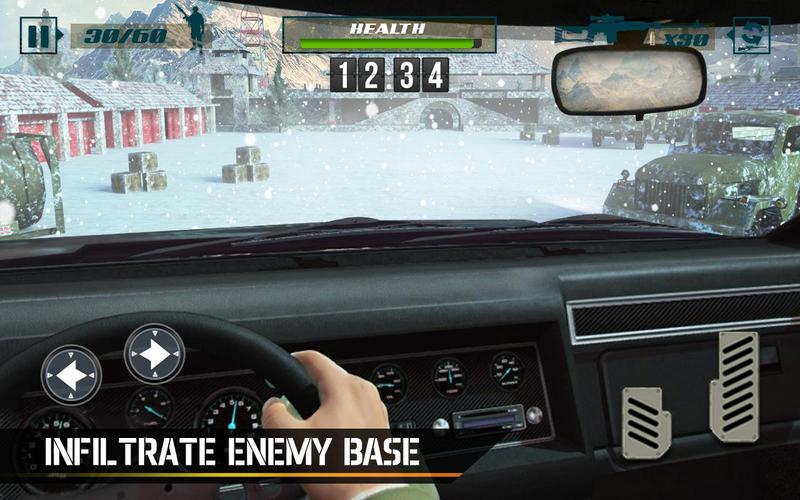 SWAT Sniper Fps Gun Games Schermafbeelding 2