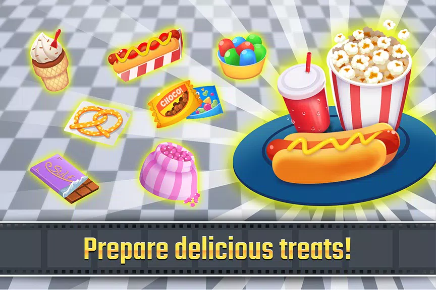 My Cine Treats Shop: Food Game Screenshot 2