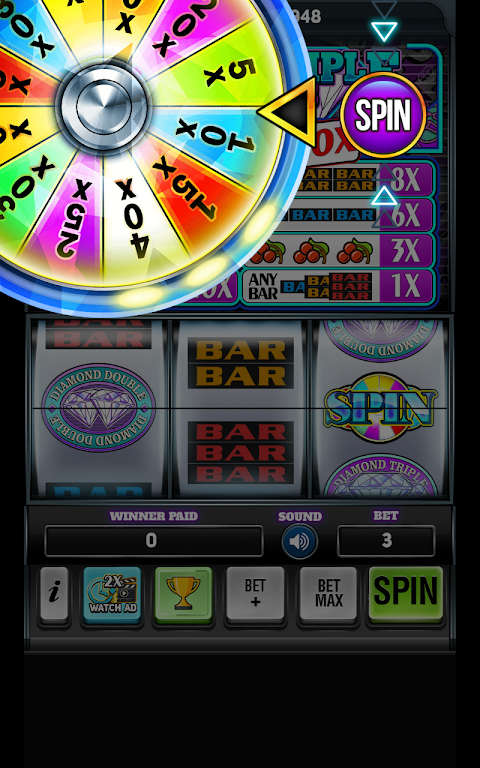 Diamond Triple Slots - Vegas Slots スクリーンショット 0