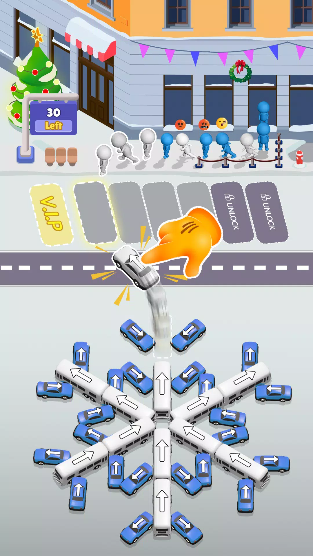 Bus Sort Jam: Parking Puzzle স্ক্রিনশট 2