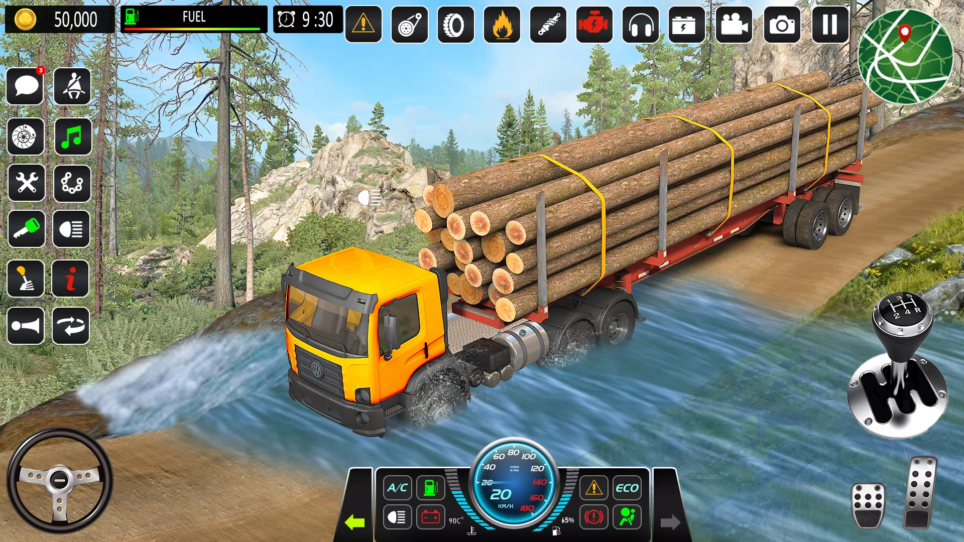 Mountain Truck Driving Games Zrzut ekranu 2