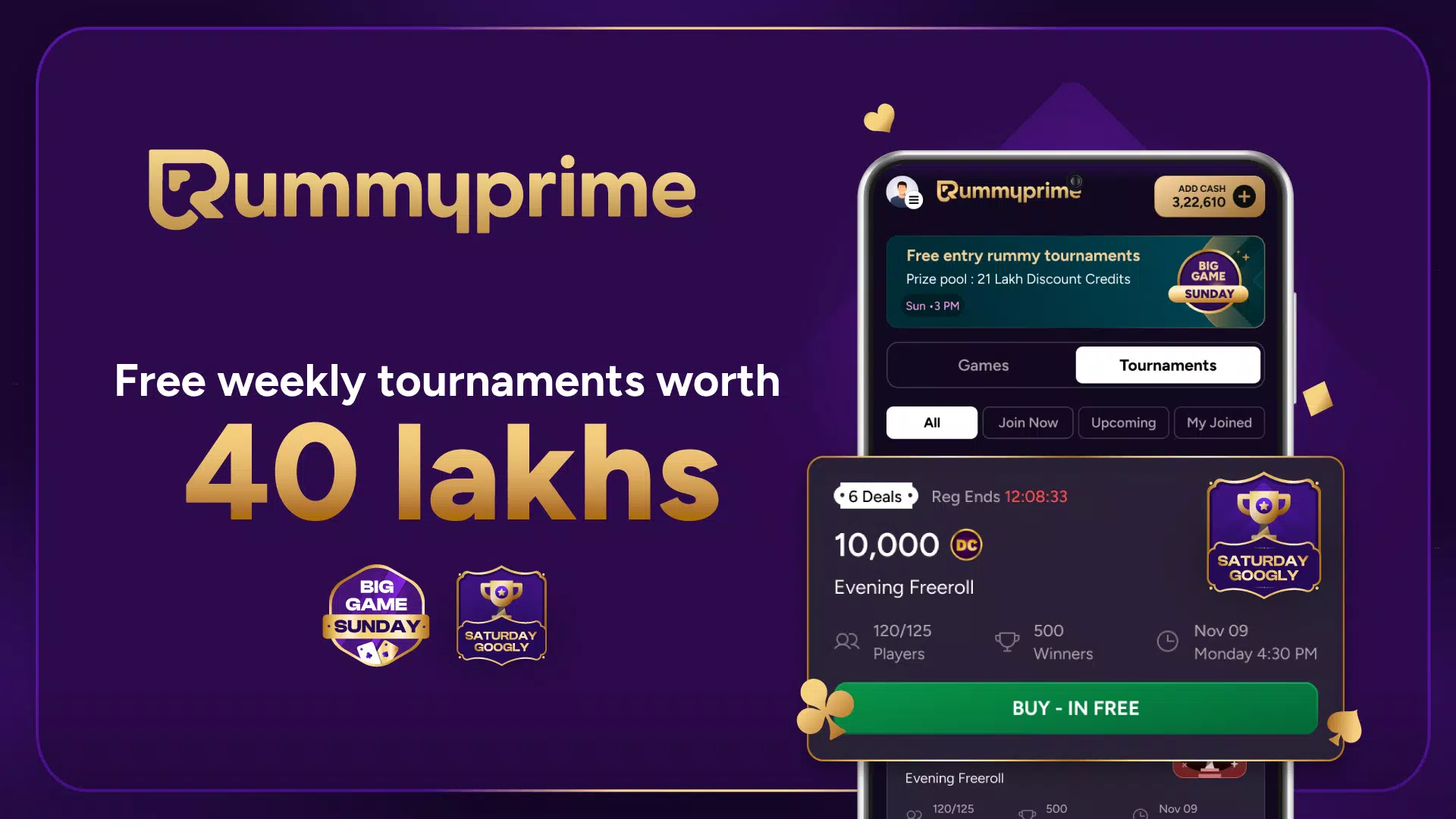 RummyPrime - Rummy Cash Game স্ক্রিনশট 3