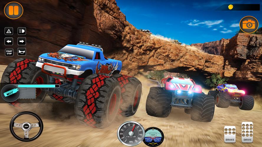 Monster Truck Off Road Racing Tangkapan skrin 3