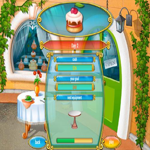 cake shop girls games Captura de pantalla 3