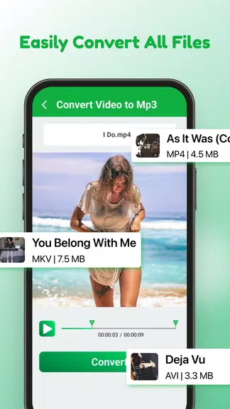 Video to MP3: Video Converter 螢幕截圖 0