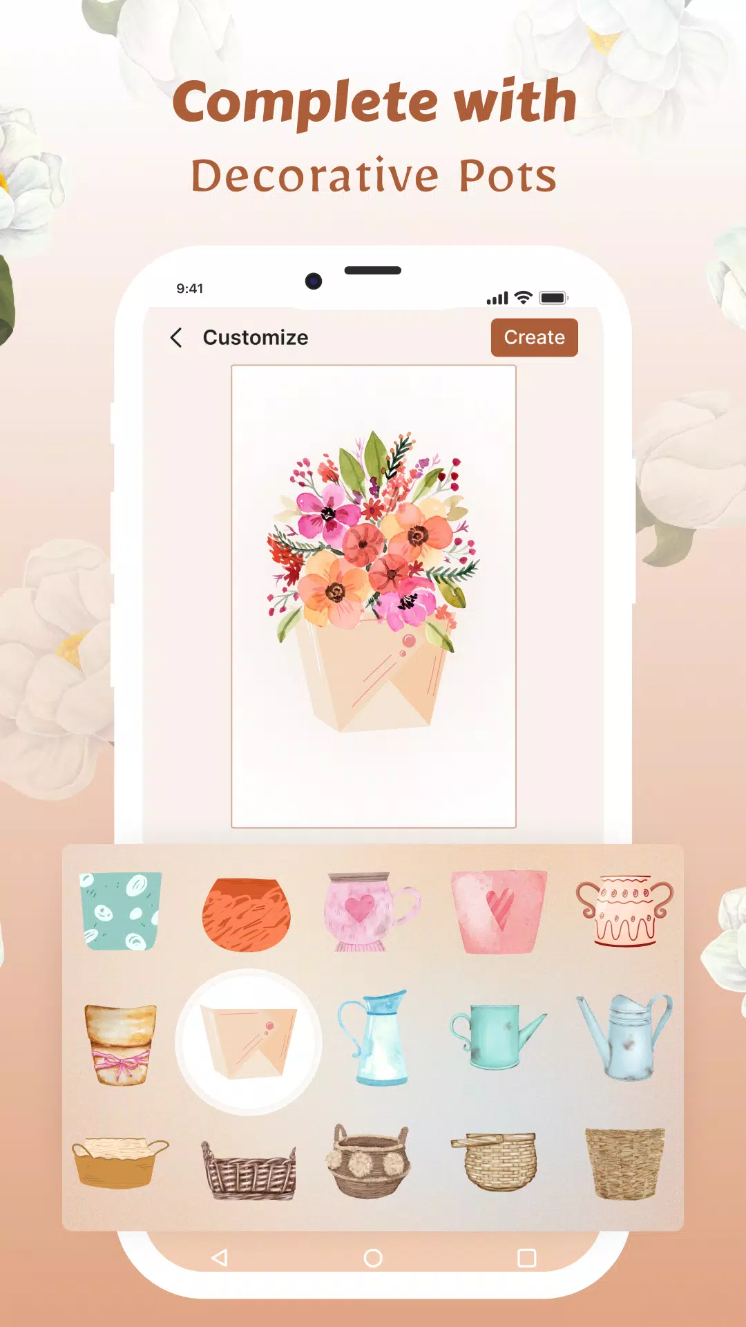 Flower Language Wallpaper DIY スクリーンショット 3