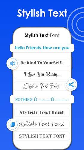 Fonts Keyboard : Stylish Font 스크린샷 1