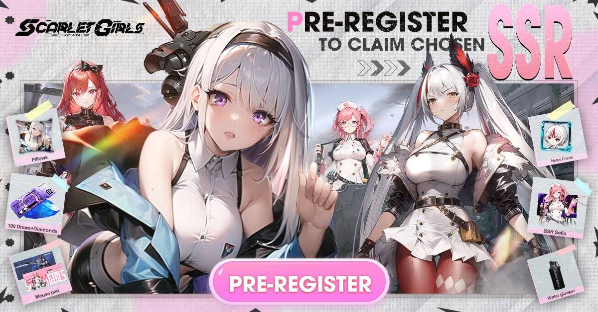 La pré-inscription pour Scarlet Girls est en ligne ! Construisez votre équipe de combat ultime maintenant !