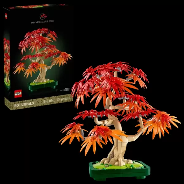 LEGO Botanicals Japanese Red Maple Bonsai Tree